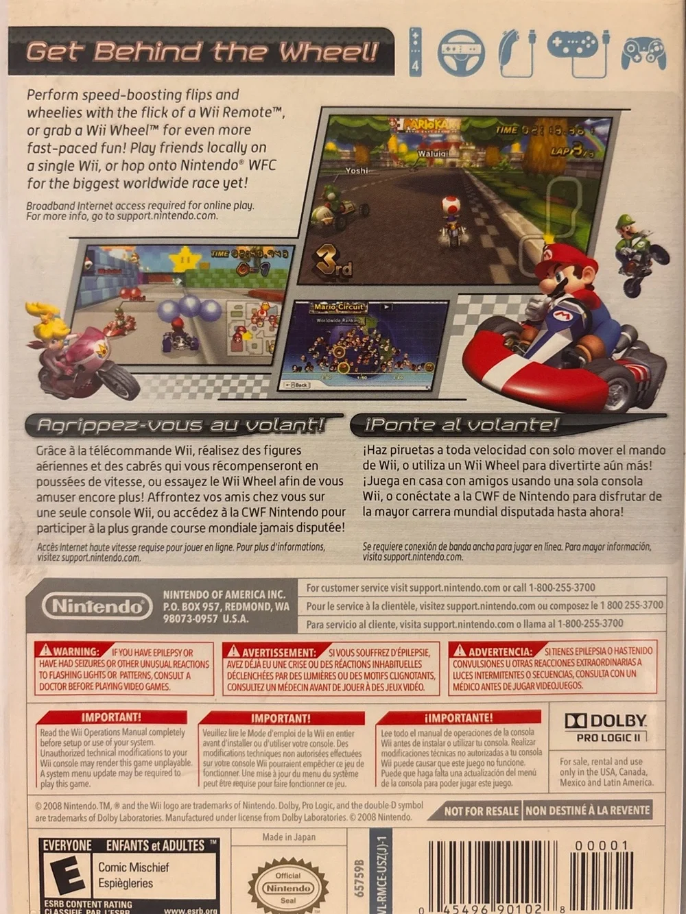 Nintendo official wii